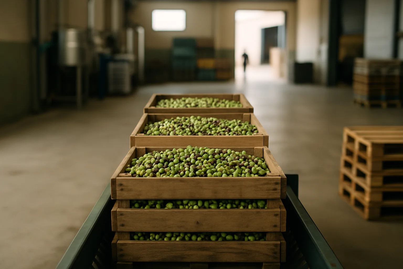 Optical sorting on the almond line